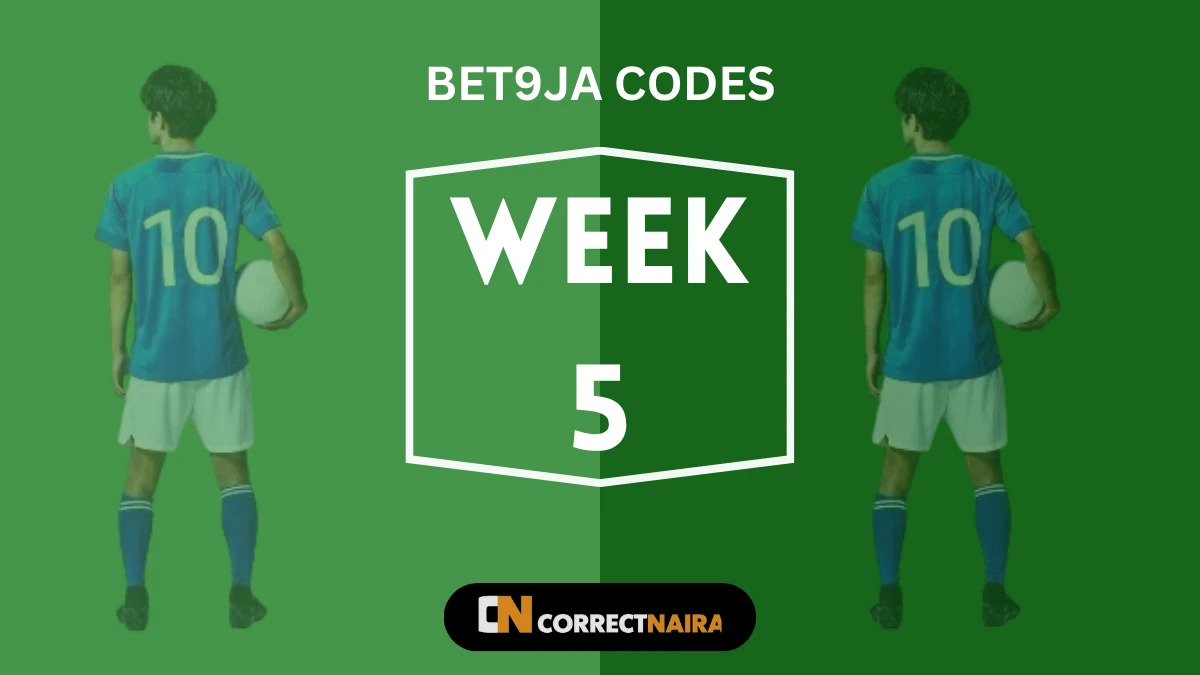 Week 5 Bet9ja Pool Codes 2026