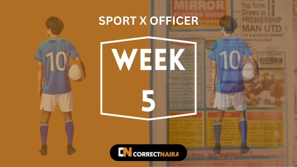 Week 5 Pool Late NewsPapers Sport Officer