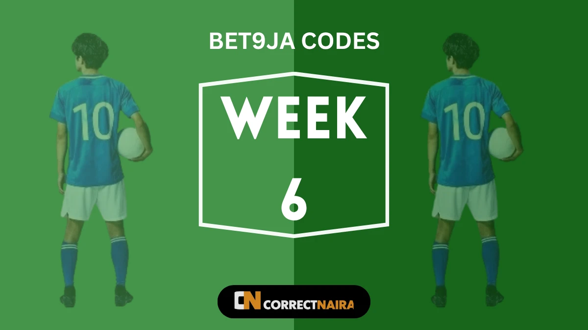 Week 6 Bet9ja Pool Codes 2026