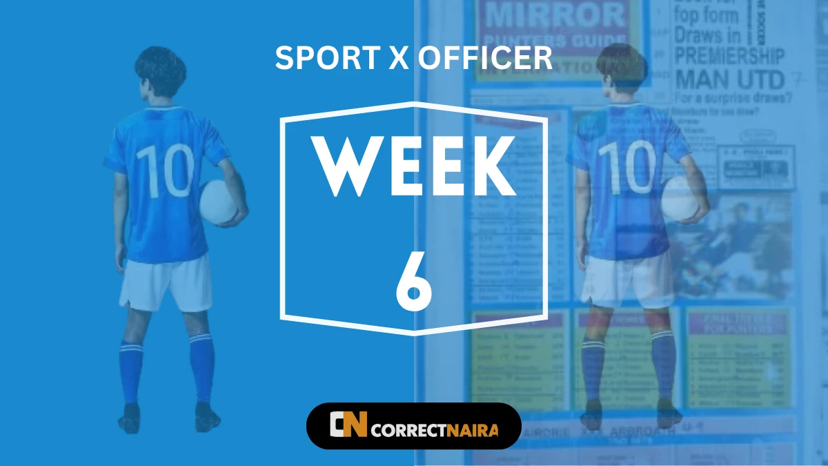 Week 6 Pool Late NewsPapers Sport Officer