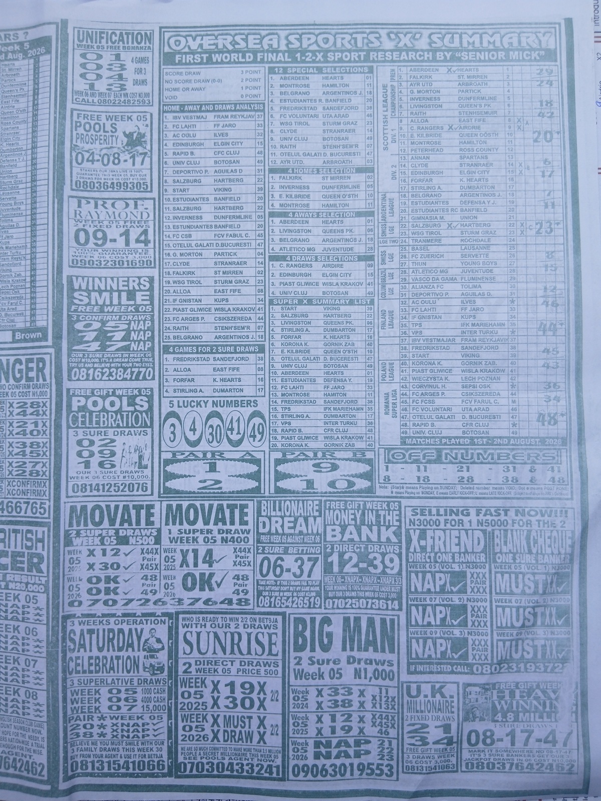 week 5 weekly telegraph 2026 page 5