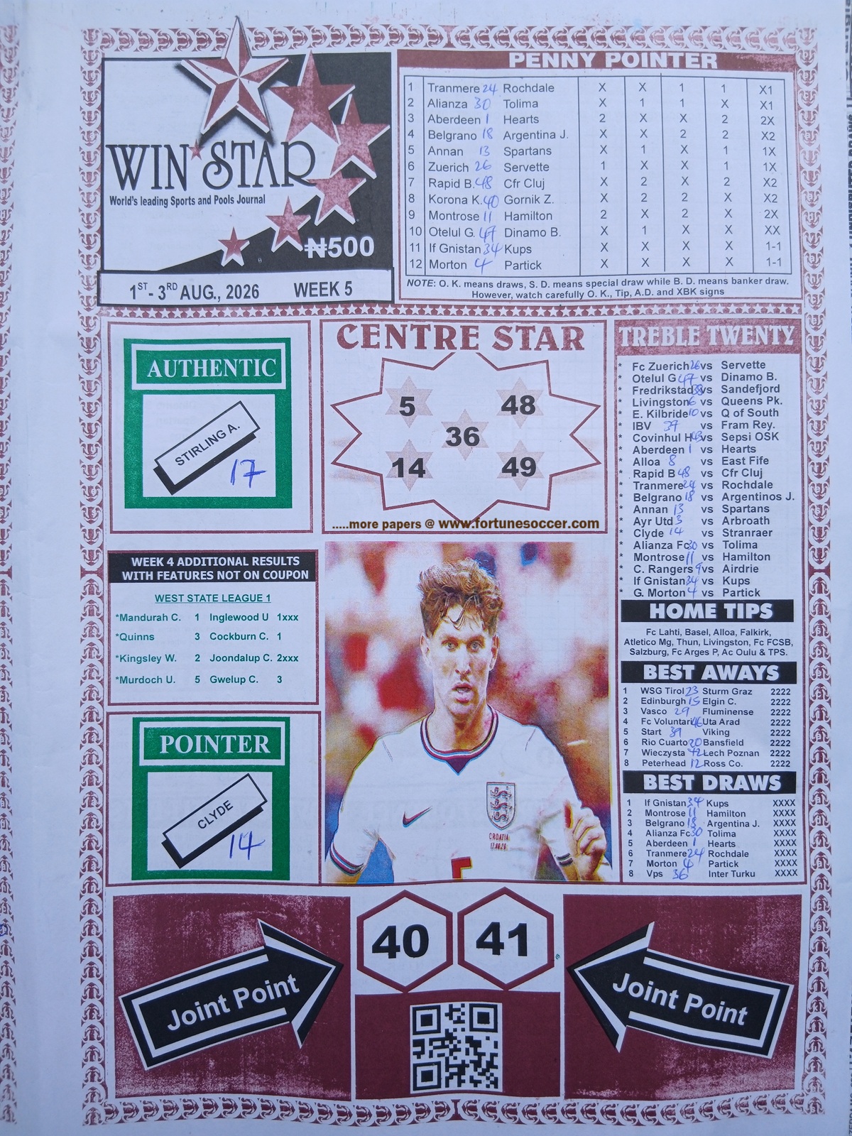 week 5 winstar 2026 page 1